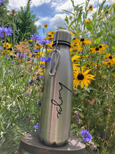 Load image into Gallery viewer, Hope/Love Stainless Steel Water Bottle