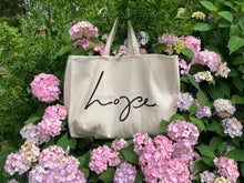 Load image into Gallery viewer, Hope/Love Tote - Beige