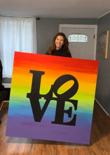 Load image into Gallery viewer, love more painting