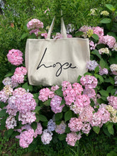 Load image into Gallery viewer, Hope/Love Tote - Beige