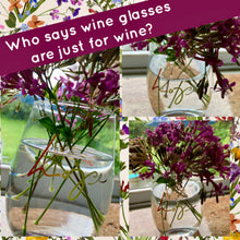 Load image into Gallery viewer, Hope/Love Stemless Wine Glass
