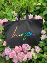 Load image into Gallery viewer, Hope/Love Tote - Black