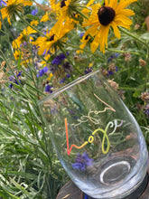 Load image into Gallery viewer, Hope/Love Stemless Wine Glass