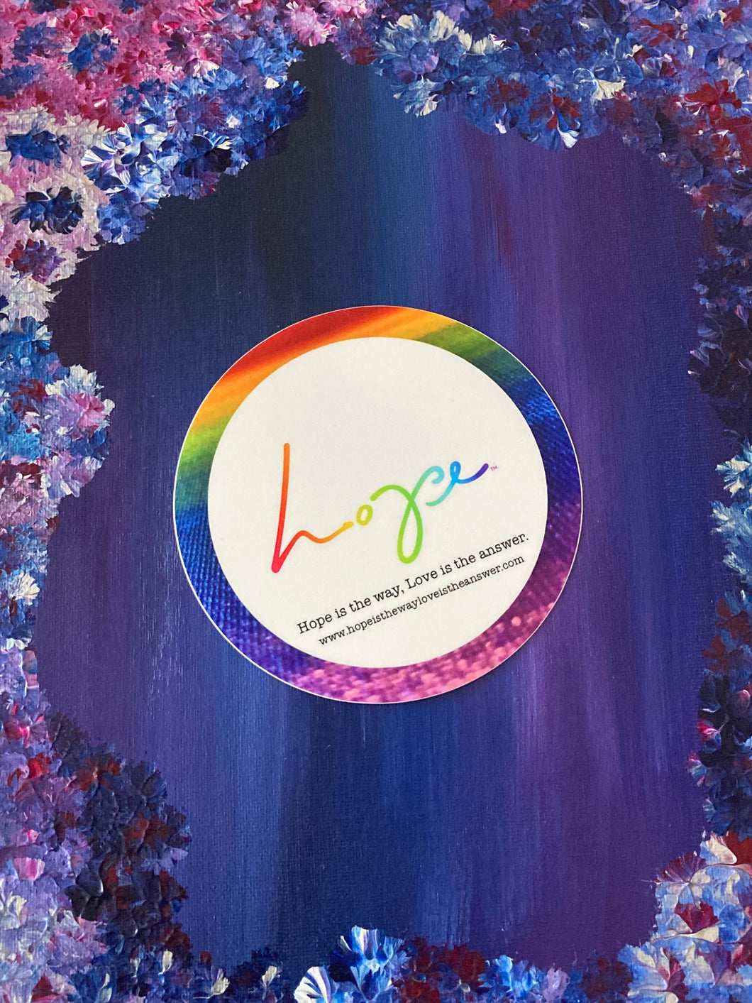 Hope/Love Sticker